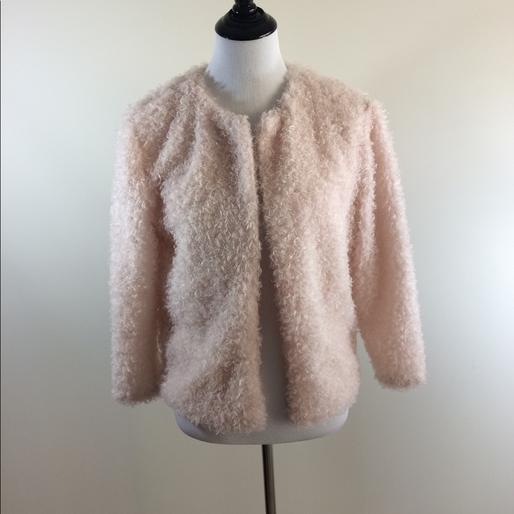 H&M Pink Fury Women’s SZ 10 Jacket Sweater